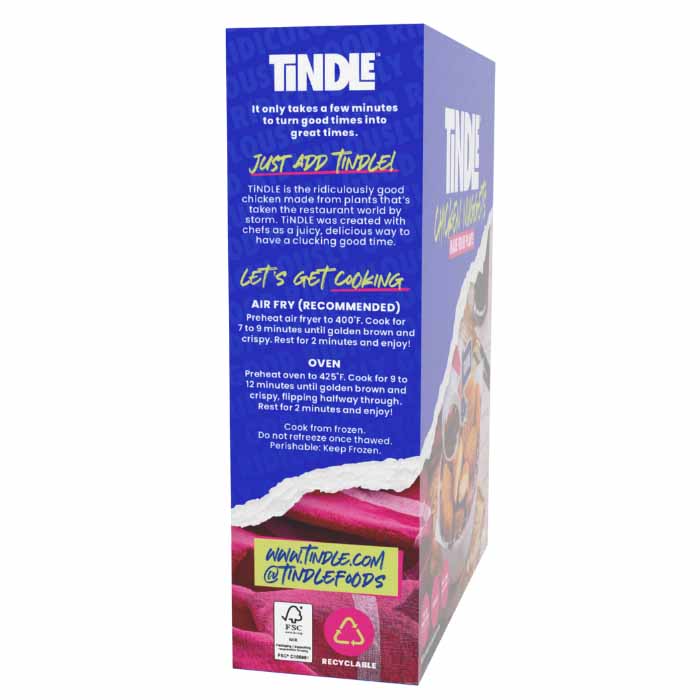 TiNDLE - Chicken Nuggets, 9.1oz Cooking Instructions