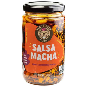 Tia Lupita - Salsa Macha Chilis, Cranberries, Pepitas, 7.5oz | Pack of 6