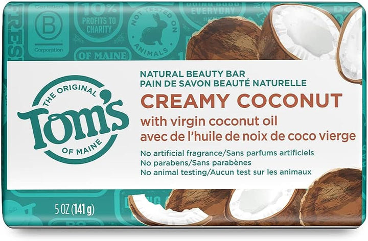 Toms Of Maine Soap Bar Coconut 5 Oz - Pack Of 3