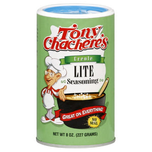 Tony Chacheres Ssnng Lite Salt 8 Oz - Pack Of 6