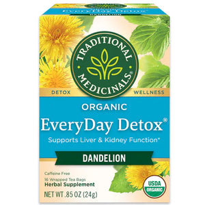 Traditional Medicinals Tea Dandelion Everyday 16 Bg - Pack Of 6