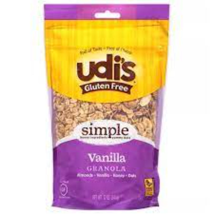 Udis Granola Gf Vanila Bag 11 Oz - (Pack of 6)