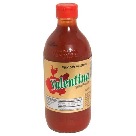 Valentina Sauce Hot Red 12.5 Oz - Pack Of 12