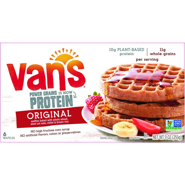 Vans - Waffle Power Grains, 9oz | Multiple Options | Pack of 12