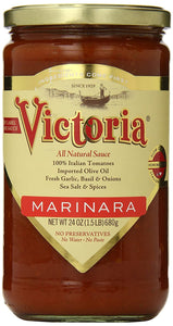 Victoria Sauce Marinara 24oz - Pack Of 6