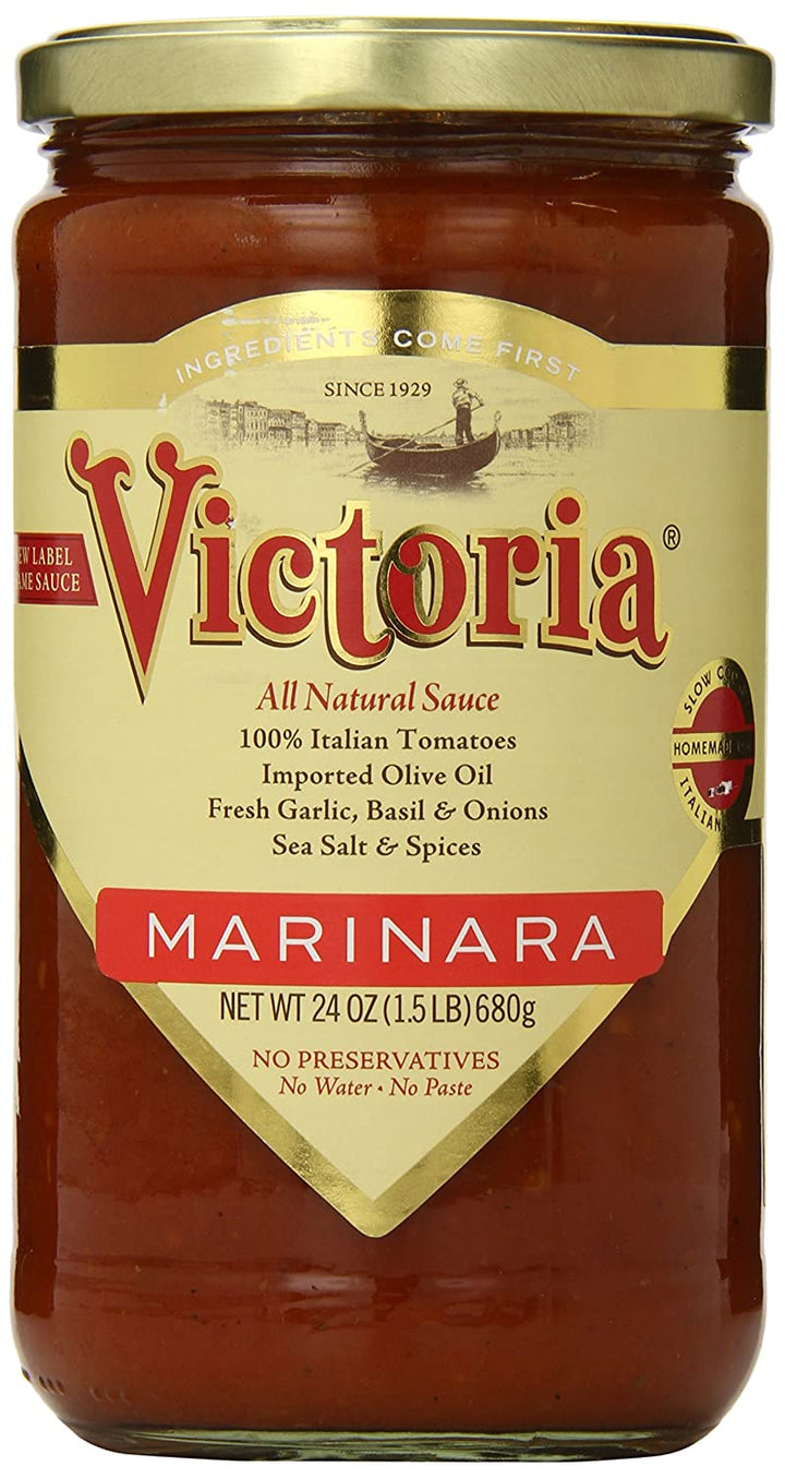 Victoria Sauce Marinara 24oz - Pack Of 6