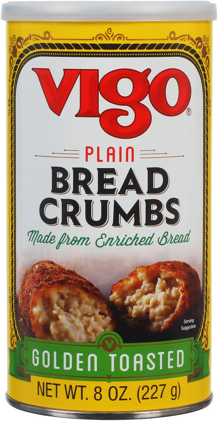 Vigo Breadcrumb Plain 8 Oz - Pack Of 12