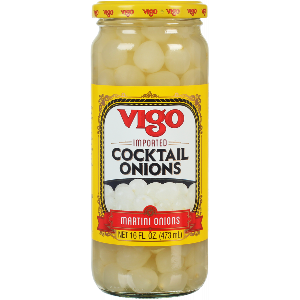 Vigo Onions Pickled Cocktail 16 Oz - Pack Of 12