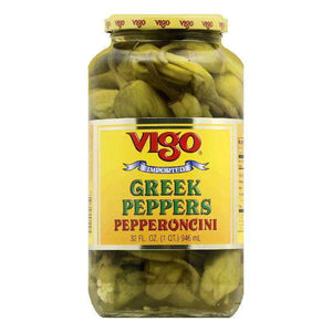 Vigo Pepper Greek 32 Oz - Pack Of 6