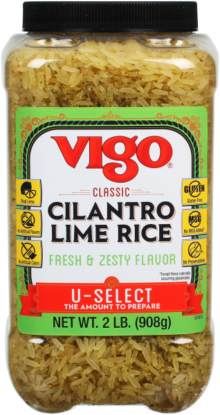 Vigo Rice Cilantro Lime 2 lb - Pack Of 4