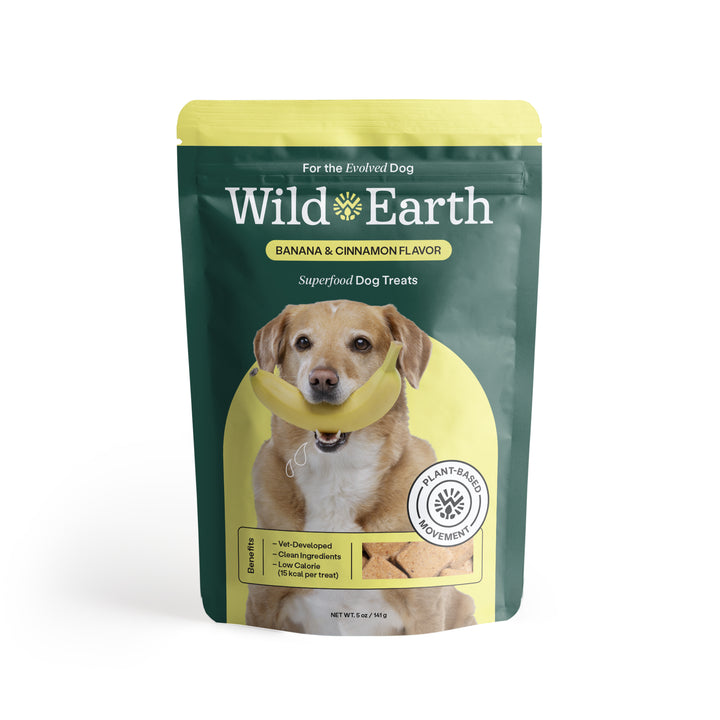 Wild Earth - Superfood Dog Treats with Koji Banana & Cinnamon, 3pk