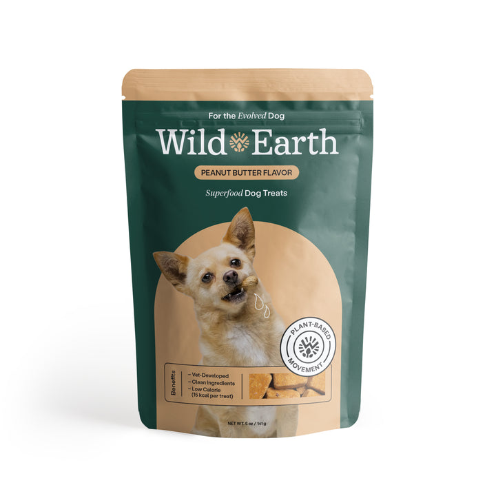 Wild Earth - Superfood Dog Treats with Koji Peanut Butter, 3pk