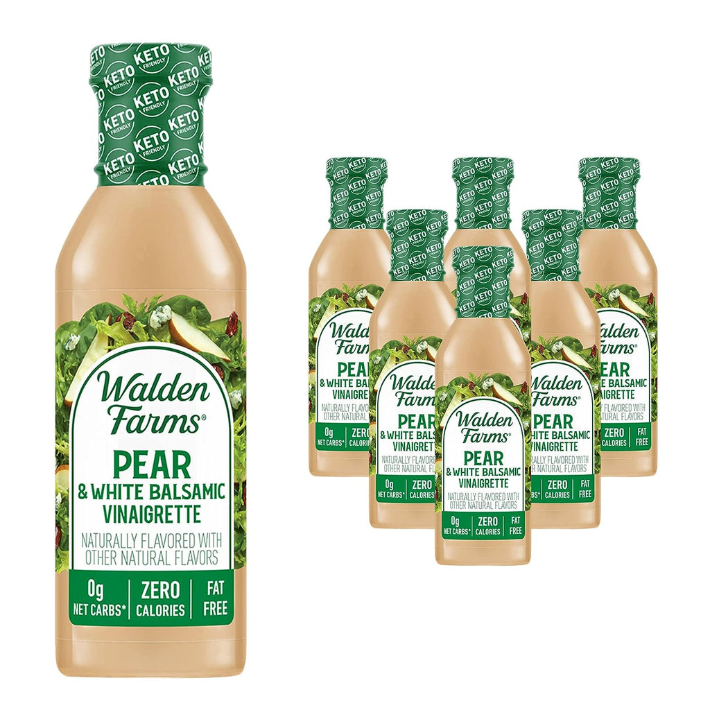 Walden Farms Dressing CalorieFree Pear & White Balsamic 12 Fo Pack