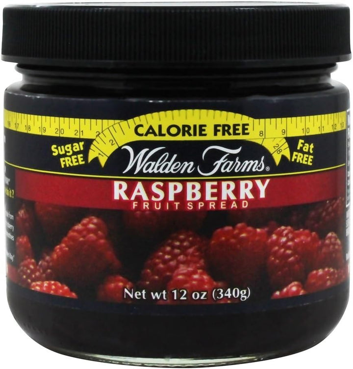 Walden Farms Fruit Spread Calorie-Free No Carb Raspberry 12 Oz - Pack Of 6