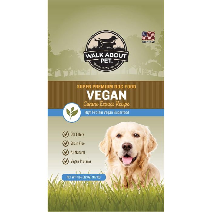 Walk About - Super Premium Vegan Dog Food, 3kg