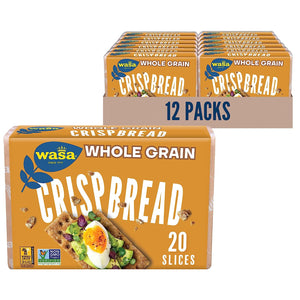 Wasa Crispbread Whl Grain 9.2 Oz - Pack Of 12