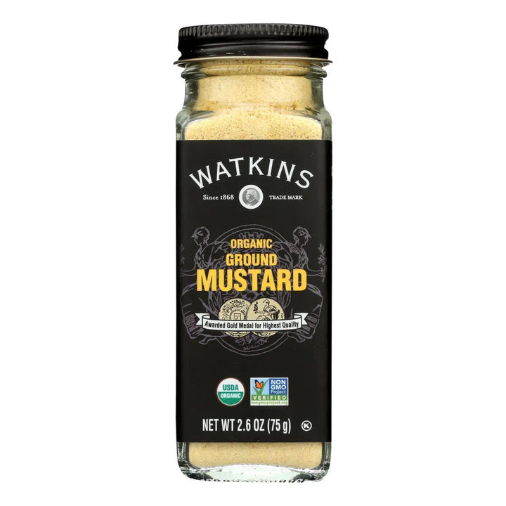 Watkins Mustard Yellow Ground Org 2.6 Oz - Pack Of 3