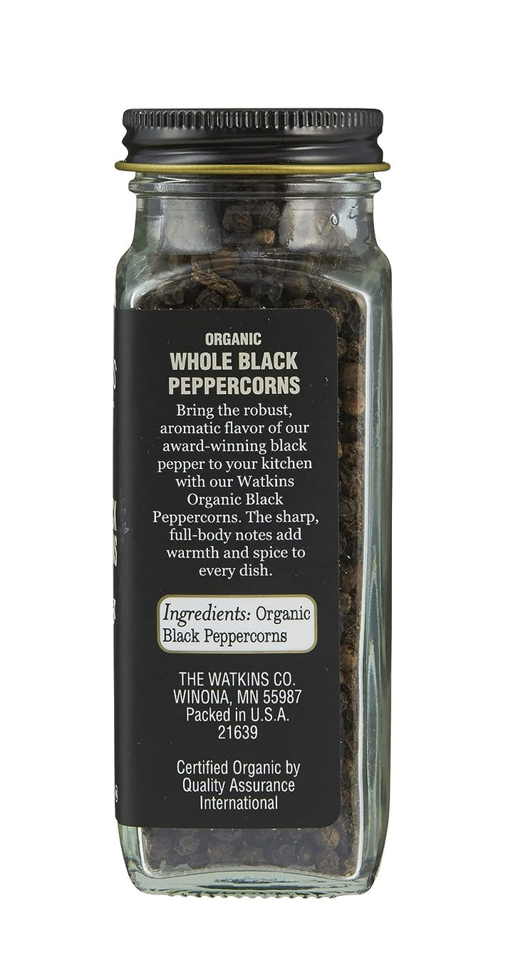 Watkins Peppercorn Black Whole Org 2.6 Oz - Pack Of 3