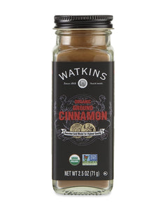 Watkins Ssnng Cinnamon Ground Org 2.5 Oz - Pack Of 3