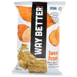Way Better Snacks - Simply Sweet Potato Chips , 5.5oz | Pack of 12