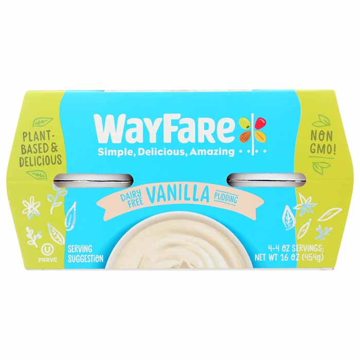 Wayfare - Pudding Vanilla, 4oz  Pack of 4