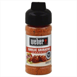 Weber Seasoning Garlic Sriracha 3.9 Oz - Pack Of 6