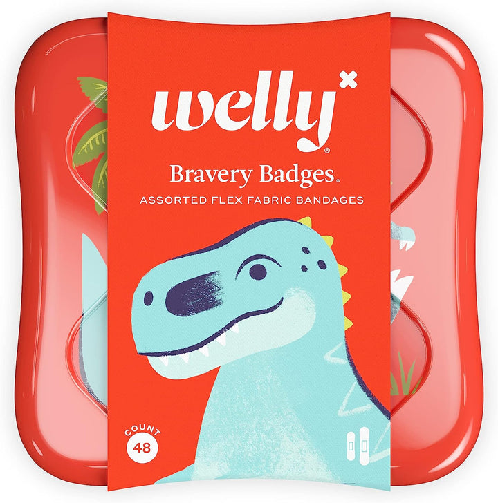 Welly Bandages Dinosaur 48 Pc - Pack Of 1