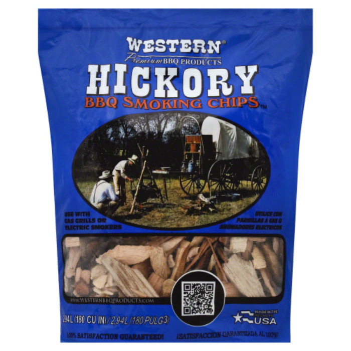 Western Wood Chip Smkng Hickory 2.25 Lb - Pack Of 6