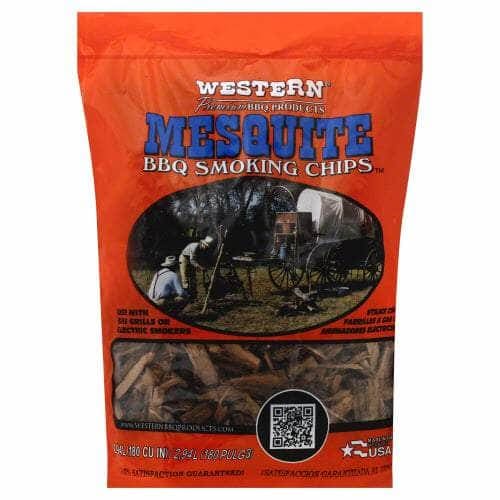 Western Wood Chip Smoking Mesquite 2.25 Lb - Pack Of 6