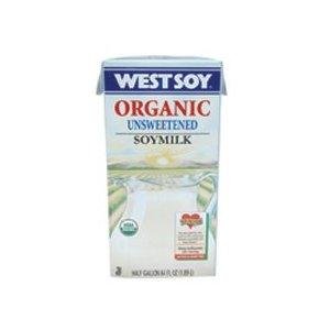 Westsoy Soymilk Unsweetened Original 64 Fo - Pack Of 8