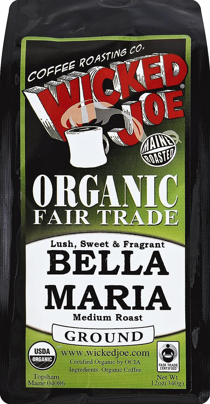 Wicked Joe Coffee Coffee Bella Marie Ground 12 Oz - Pack Of 6