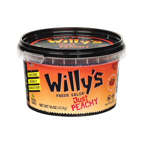 Willys Fresh Salsa - Salsa, 16oz | Multiple Flavors | Pack of 6