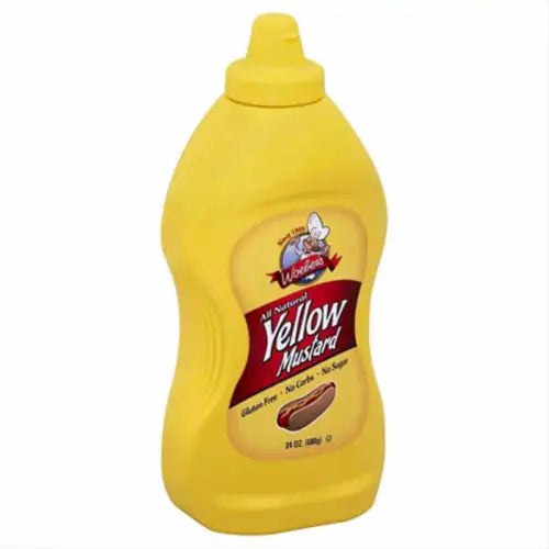 Woeber Mustard Yellow 24 Oz - Pack Of 12