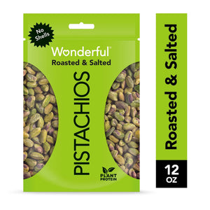 Wonderful Pistachios Pistachios Roasted Salted Shl 12 Oz - Pack Of 12