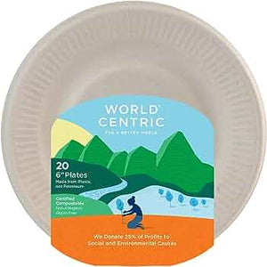 World Centric Plate Compstb Celeb 6 In 20 Pc - Pack Of 12