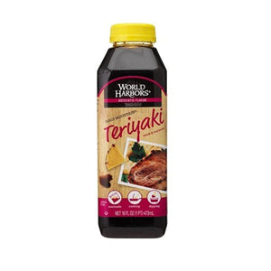 World Harbors Sauce Maui Mtn Teriyaki 16 Oz - Pack Of 6