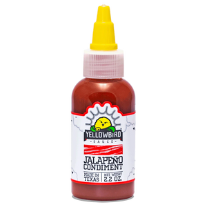 Yellowbird Sauce Condiment Jalapeno 2.2 Oz - Pack Of 12