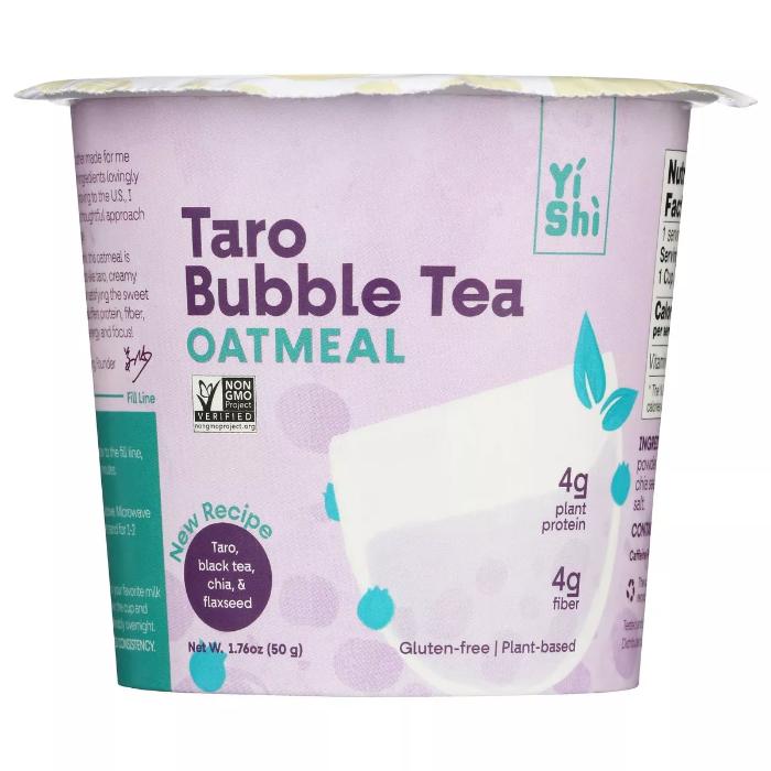 Yishi - Bubble Tea Oatmeal Taro, 1.76oz