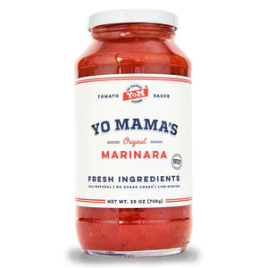 Yo Mamas Foods Sauce Pasta Marinara 25 Oz - Pack Of 6