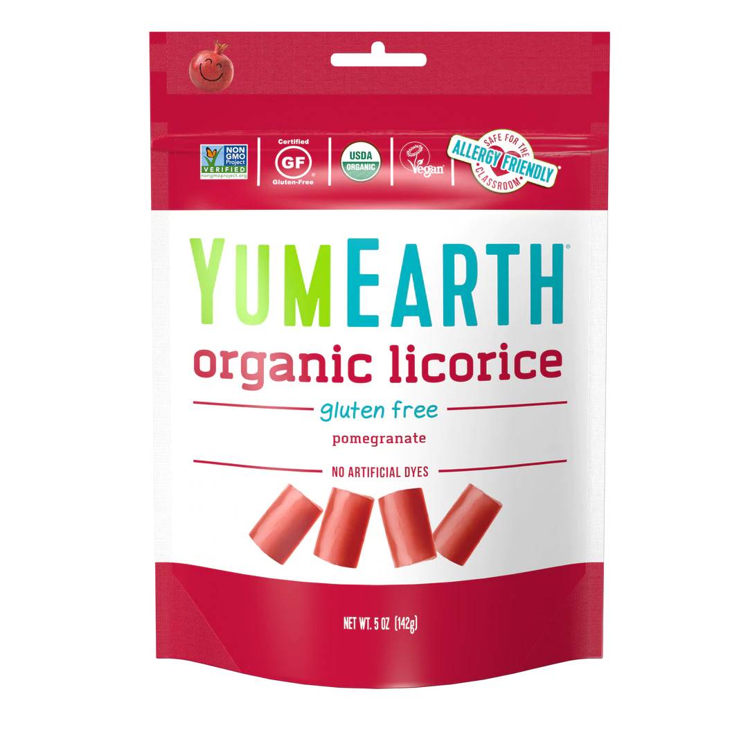 Yumearth - Licorice - Pomegranate, 5oz (Pack of 6)