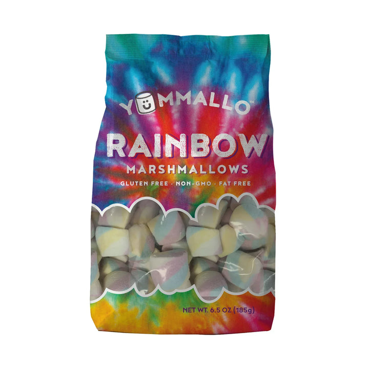 Yummallo Marshmallows Rainbow 6.5 Oz - (Pack of 12)