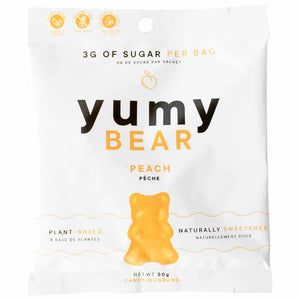 Yumy Candy - Yumy Bear Peach, 50g | Pack of 12