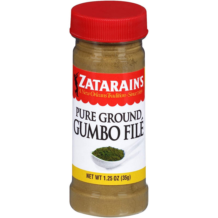 Zatarains Seasoning Gumbo File 1.25 Oz - Pack Of 12