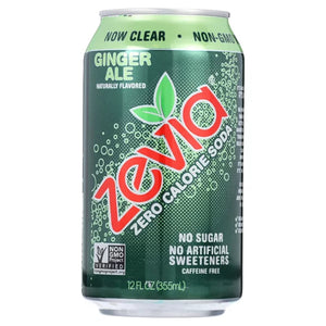 Zevia Soda Ginger Ale 10pk 120 Oz - Pack Of 2