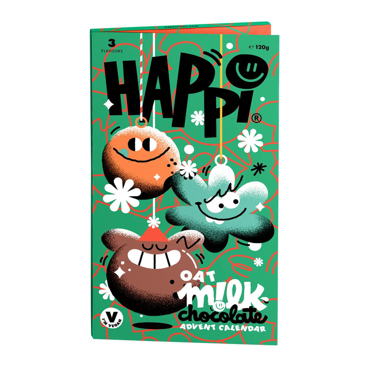 Happi - Oat Milk Chocolate Advent Calendar, 120g