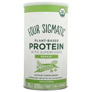 Four Sigmatic Plant Prtn powderUnfvl Can, 16.9 oz