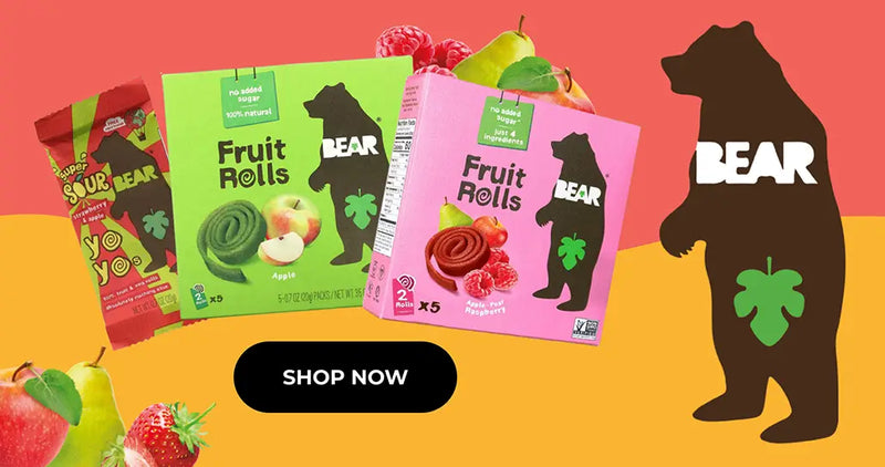 Bear YoYo snacks banner