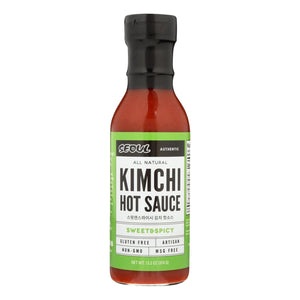 Lucky Foods - Seoul Sweet & Spicy Kimchi Hot Sauce, 13.2oz | Pack of 6