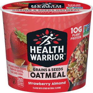 Health Warrior Strawberry Almond Cup, 2.11OZ | Pack of 12