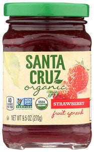 Santa Cruz Organic Fruit Spread Strawberry 9.5 Oz
 | Pack of 6
